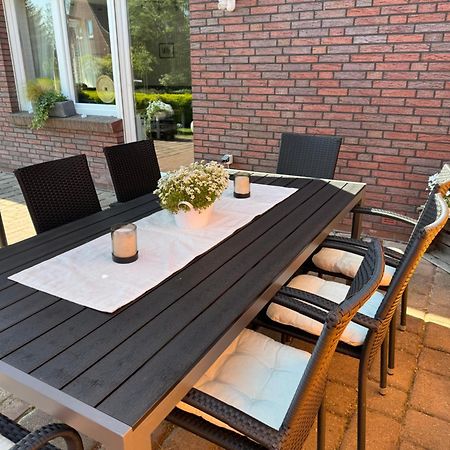 Ferienhaus Meinke Burhafer Feldstrich Bagian luar foto