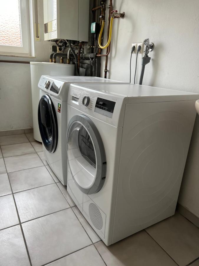 Ferienhaus Meinke Burhafer Feldstrich Bagian luar foto