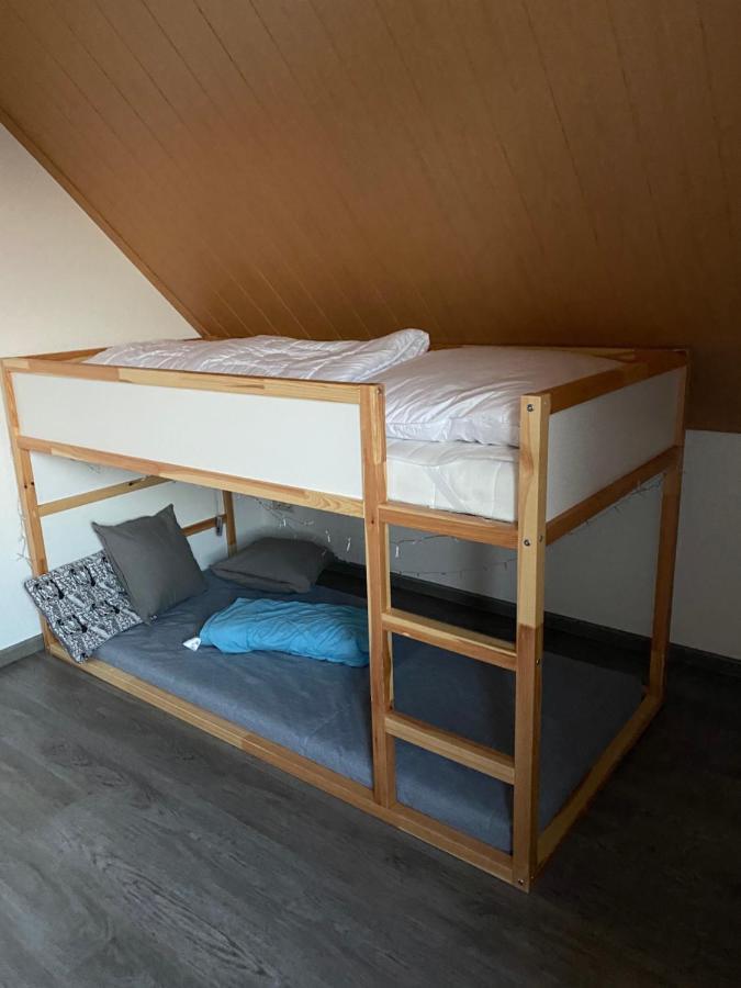 Ferienhaus Meinke Burhafer Feldstrich Bagian luar foto