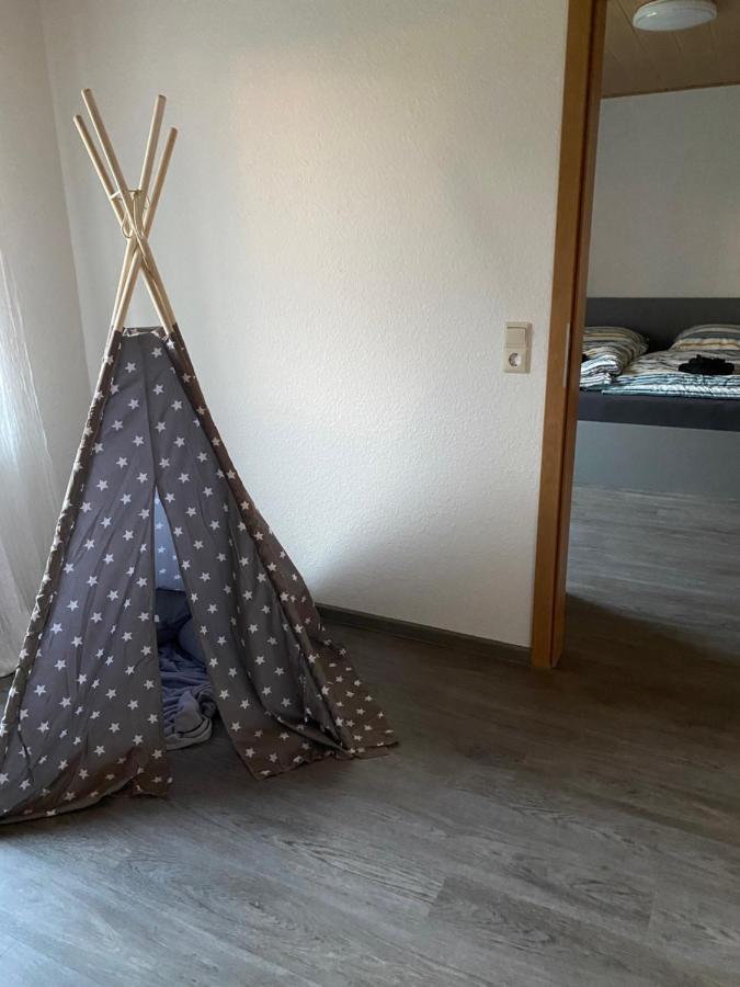 Ferienhaus Meinke Burhafer Feldstrich Bagian luar foto