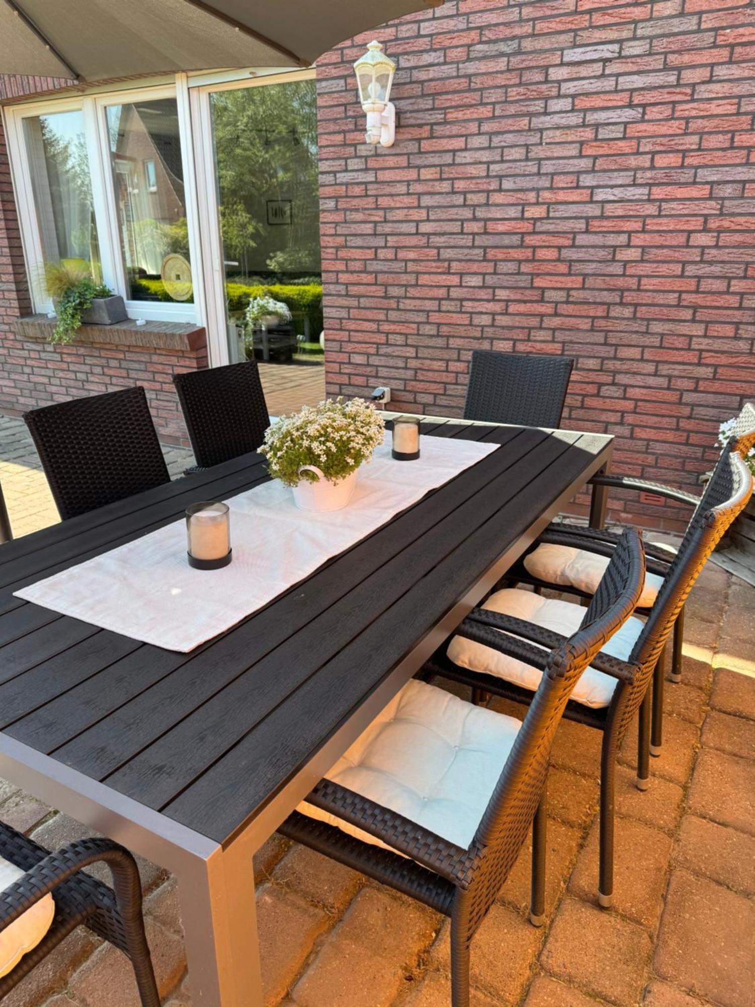 Ferienhaus Meinke Burhafer Feldstrich Bagian luar foto